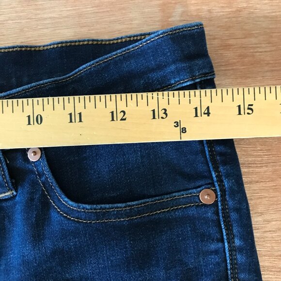 Madewell 9" High Rise Skinny Jeans Women 28 Blue Medium Wash Stretch Preppy - Picture 10 of 13